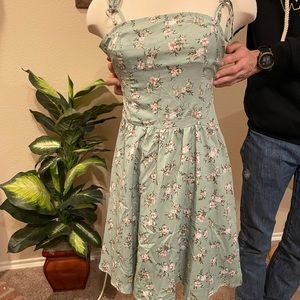 Shein Sun Dress Spaghetti strap Tie Straps summer dress